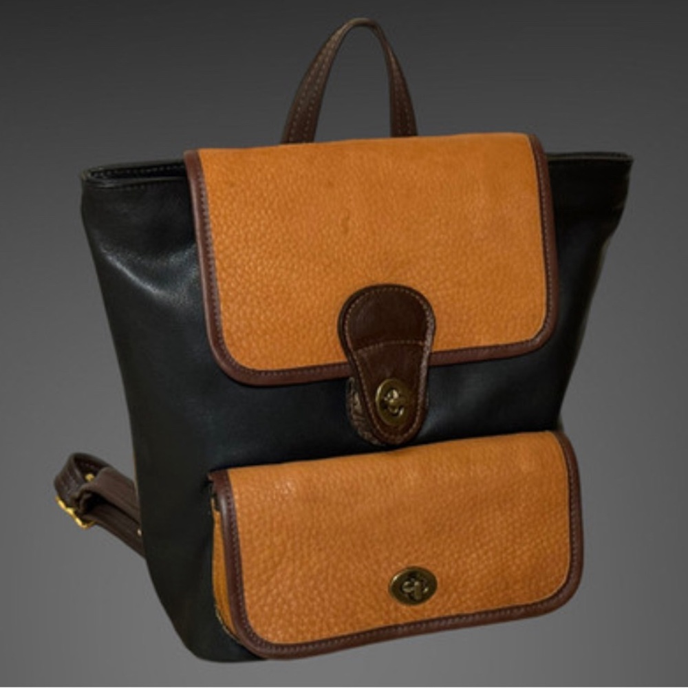 ELIE HANDBAGS LEATHER BACKPACK